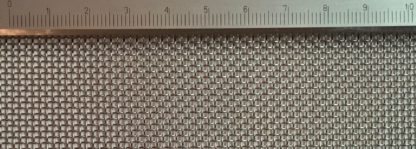 Drahtgeflecht mit 1 mm Maschenweite, 0,5 mm Drahtstärke ( 17.00 mesh )